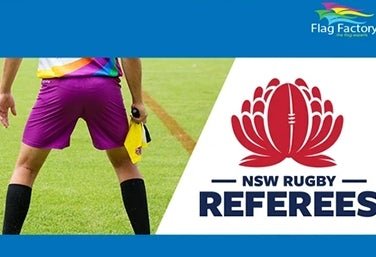 Proudly Waving that flag with the NSW Referees
