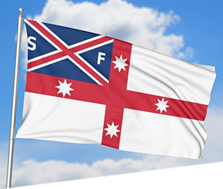 Aust Colonial C.1823 Flag