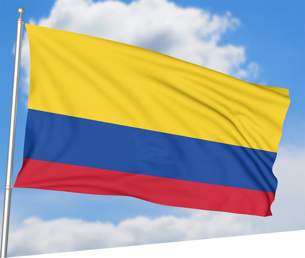 Colombia Clearance Flag