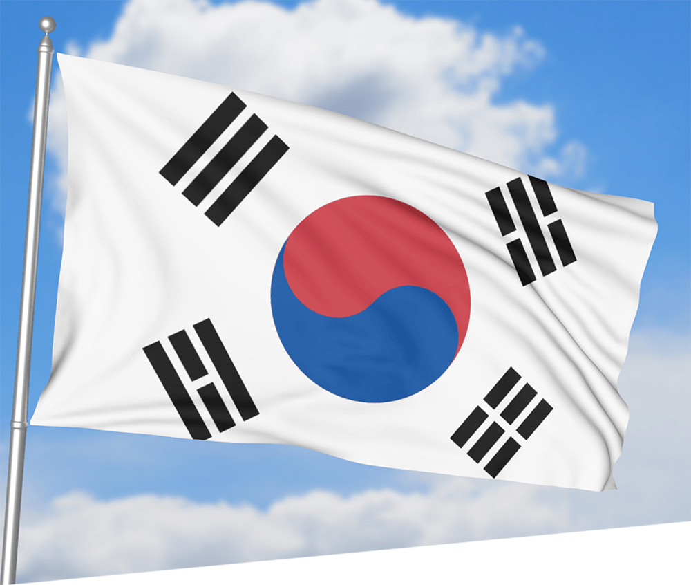 Korea Republic Clearance Flag
