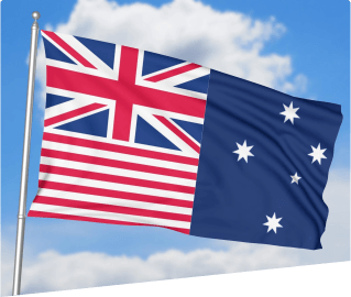 Aust Federal 1900 Flag - cmflags.com