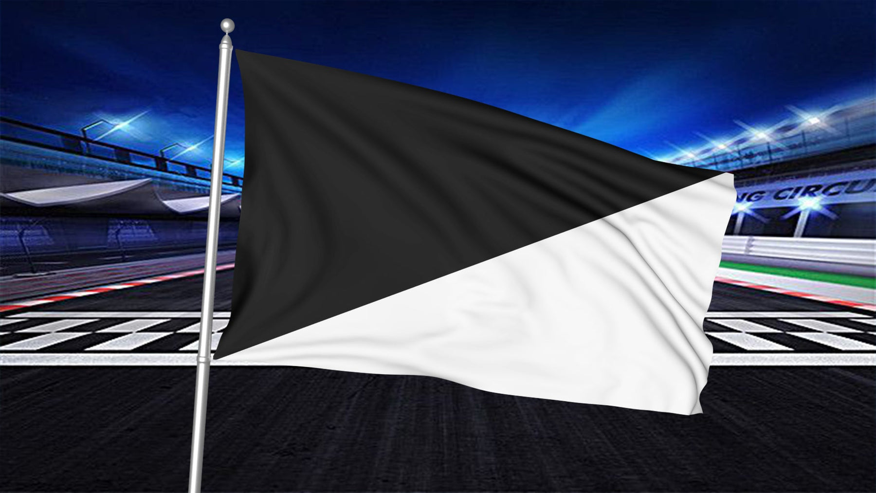 Black and White diagonal